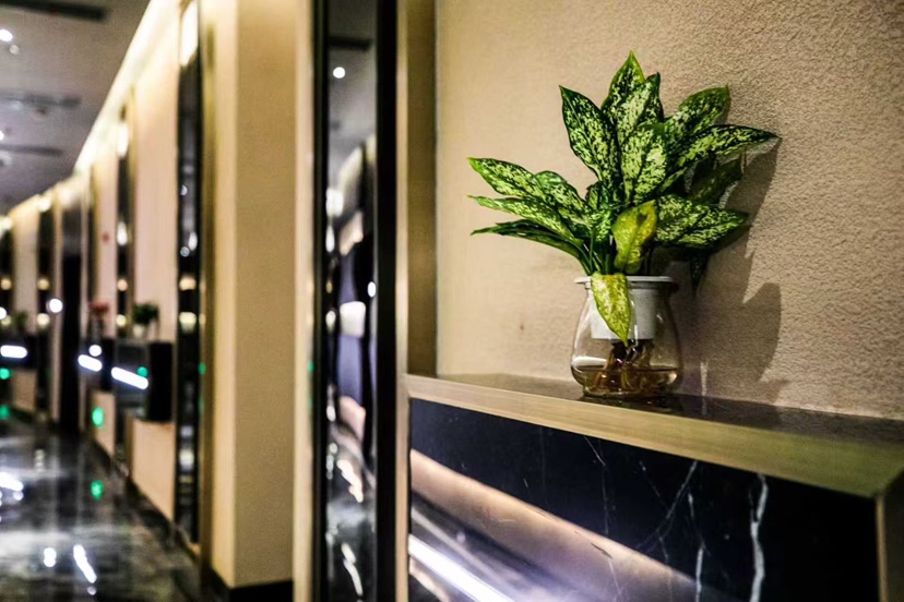 松江新城精装修大型足浴养生馆转让带客户